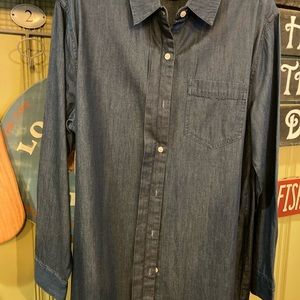 Kikit lady’s tunic denim top